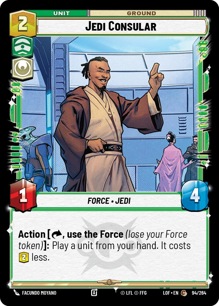 Jedi Consular (94/264) (94/264) [Legends of the Force] | Tabernacle Games