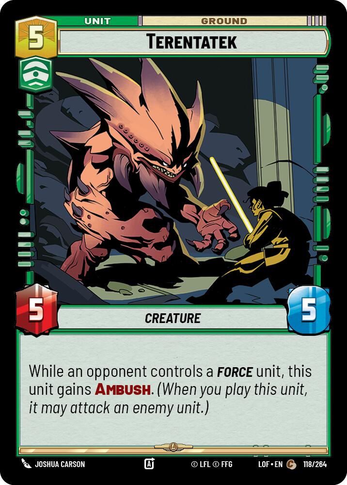Terentatek (118/264) (118/264) [Legends of the Force] | Tabernacle Games