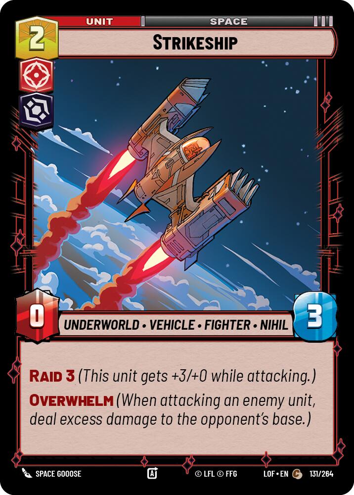 Strikeship (131/264) (131/264) [Legends of the Force] | Tabernacle Games