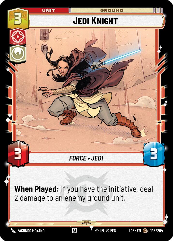 Jedi Knight (145/264) (145/264) [Legends of the Force] | Tabernacle Games