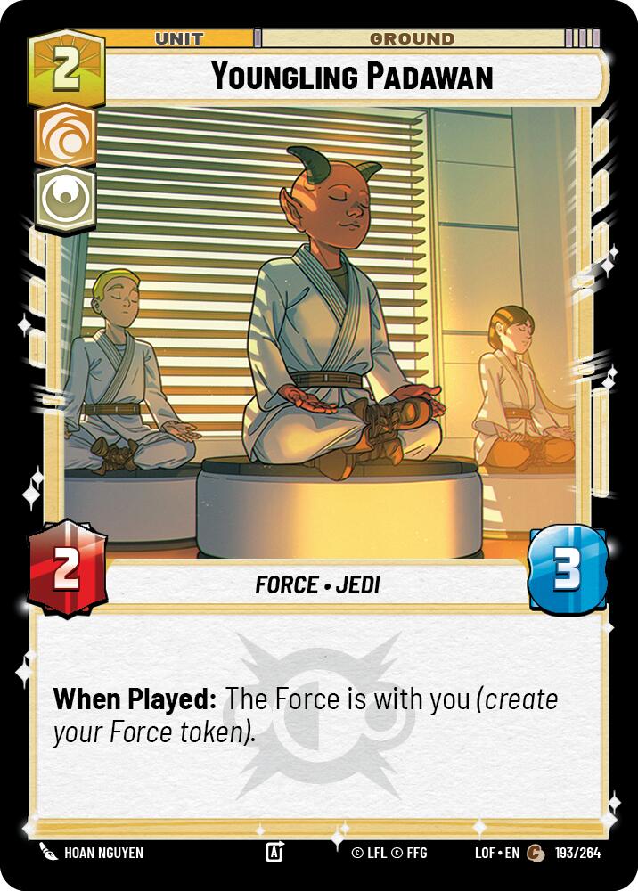 Youngling Padawan (193/264) (193/264) [Legends of the Force] | Tabernacle Games