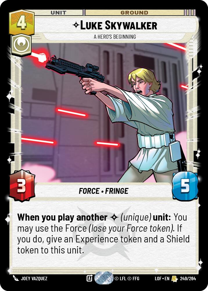 Luke Skywalker - A Hero's Beginning (249/264) (249/264) [Legends of the Force] | Tabernacle Games
