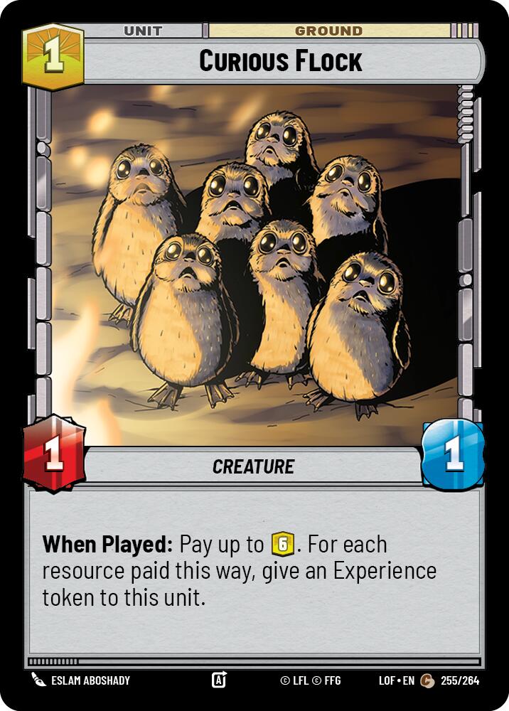 Curious Flock (255/264) (255/264) [Legends of the Force] | Tabernacle Games