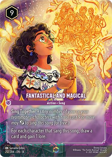 Fantastical and Magical (Enchanted) (212/204) [Reign of Jafar] | Tabernacle Games