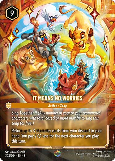It Means No Worries (Enchanted) (208/204) [Reign of Jafar] | Tabernacle Games