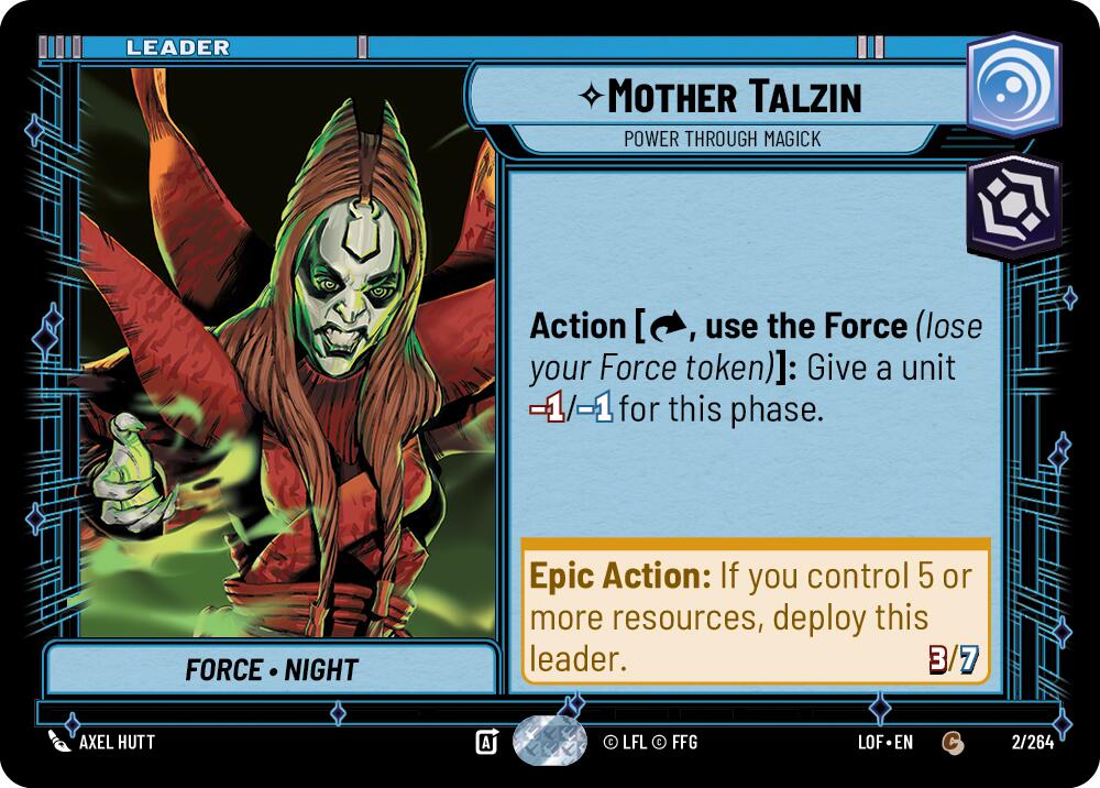 Mother Talzin - Power Through Magick (002/264) (002/264) [Legends of the Force] | Tabernacle Games
