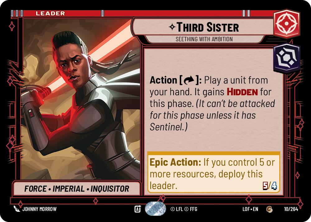 Third Sister - Seething With Ambition (010/264) (010/264) [Legends of the Force] | Tabernacle Games