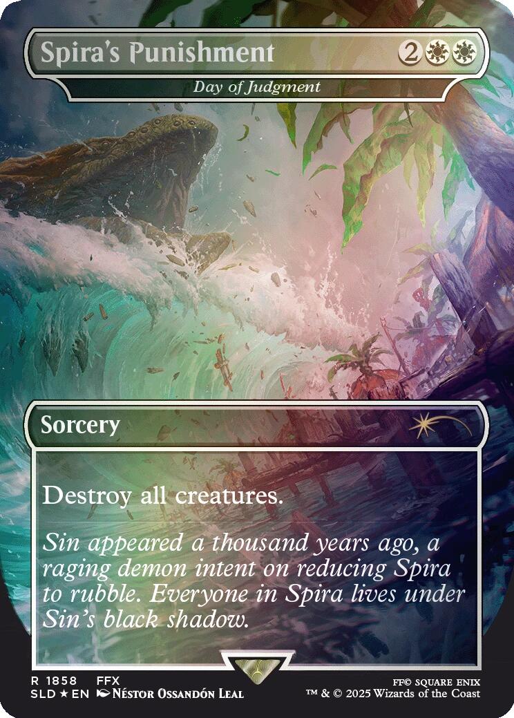 Spira's Punishment - Day of Judgement (Rainbow Foil) [Secret Lair Drop Series] | Tabernacle Games