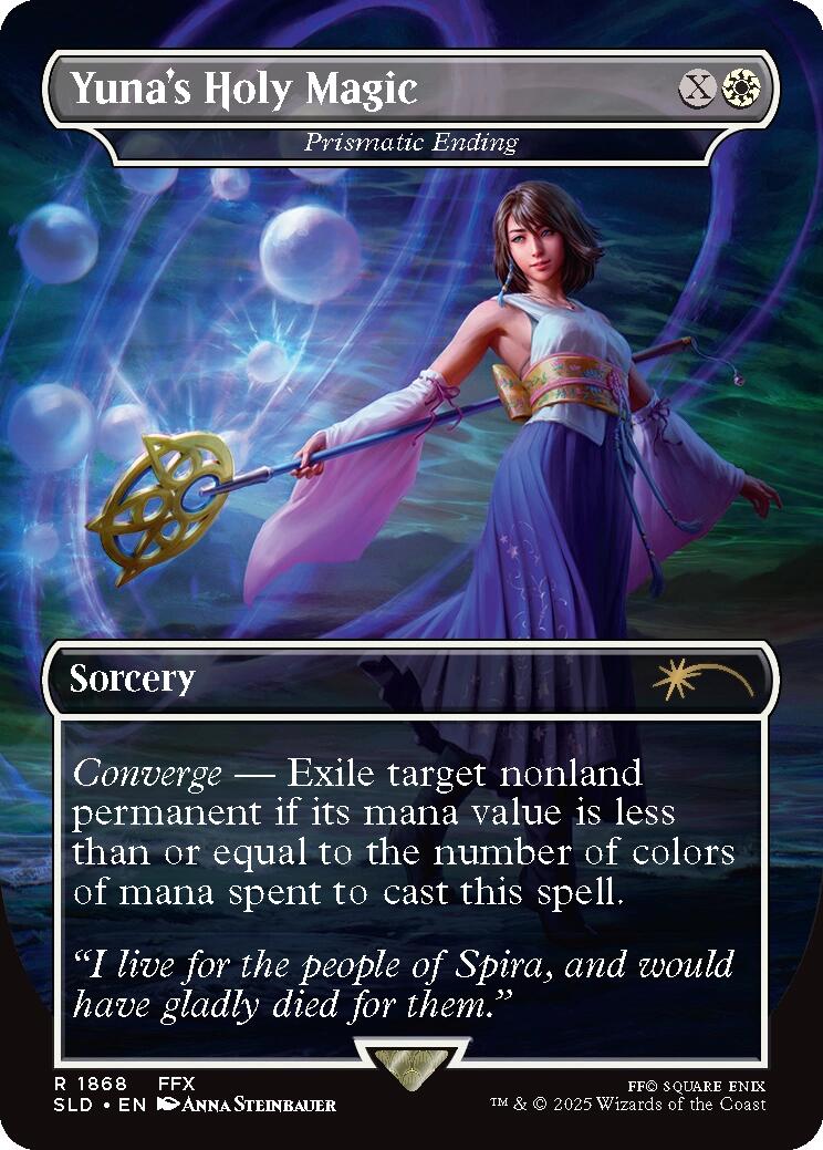 Yuna's Holy Magic - Prismatic Ending [Secret Lair Drop Series] | Tabernacle Games