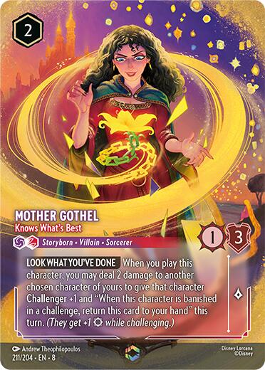 Mother Gothel - Knows What's Best (Enchanted) (211/204) [Reign of Jafar] | Tabernacle Games