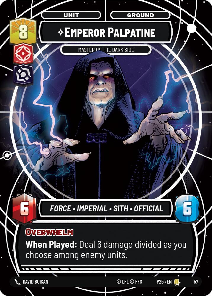 Emperor Palpatine (57) - Master of the Dark Side (57) [Store Showdown Promos] | Tabernacle Games