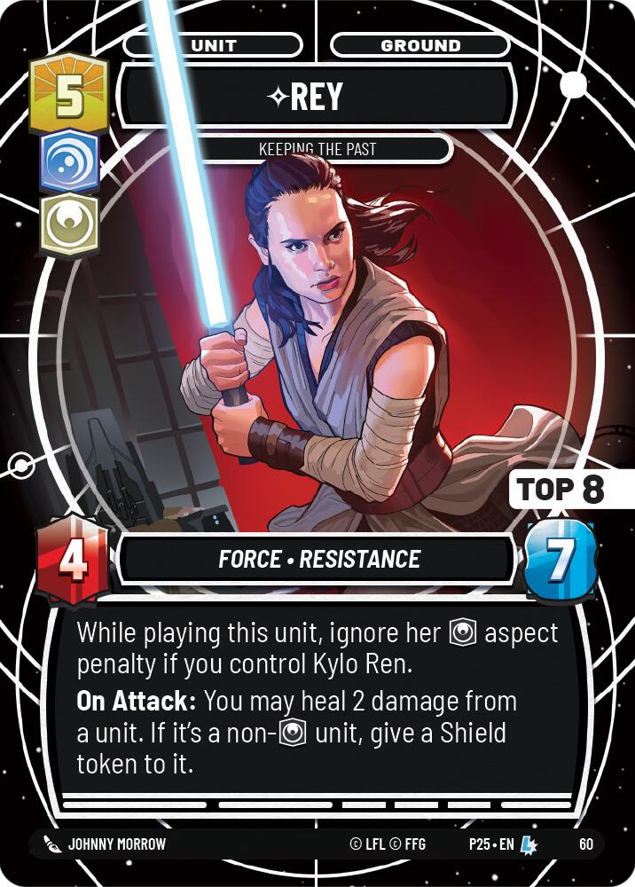 Rey (60) - Keeping the Past (Top 8) (60) [Store Showdown Promos] | Tabernacle Games