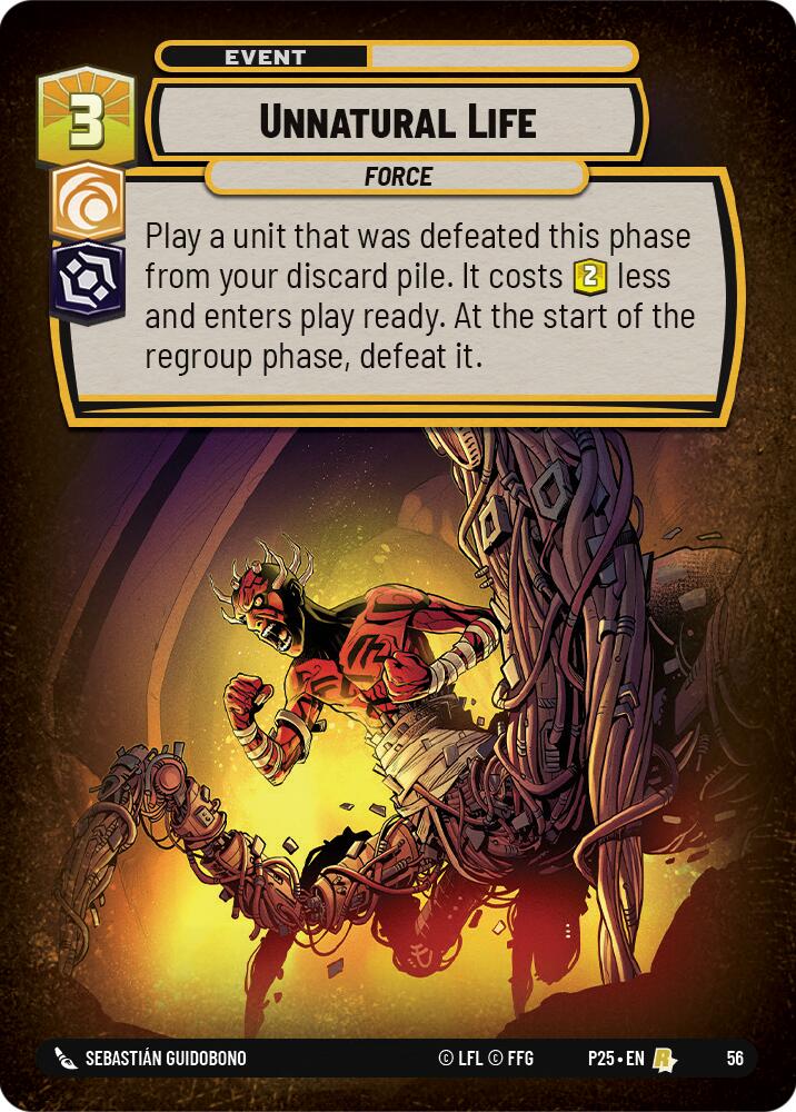 Unnatural Life (56) (56) [Store Showdown Promos] | Tabernacle Games