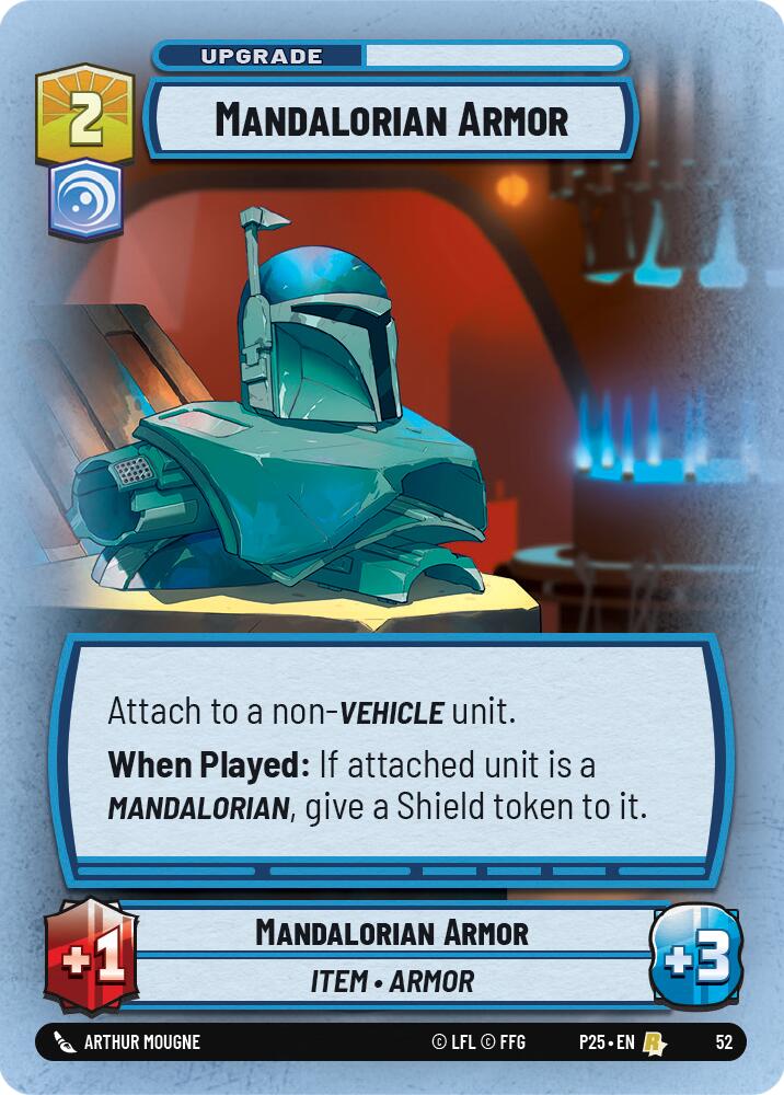 Mandalorian Armor (52) (52) [Store Showdown Promos] | Tabernacle Games
