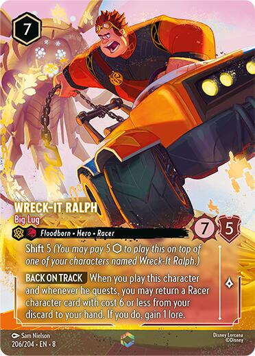 Wreck-It Ralph - Big Lug (Enchanted) (206/204) [Reign of Jafar] | Tabernacle Games