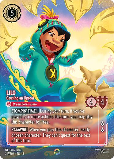 Lilo - Causing an Uproar (Enchanted) (217/204) [Reign of Jafar] | Tabernacle Games