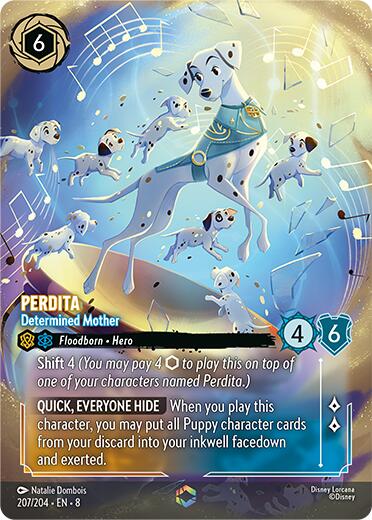 Perdita - Determined Mother (Enchanted) (207/204) [Reign of Jafar] | Tabernacle Games