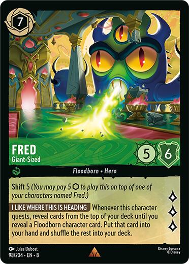 Fred - Giant-Sized (98/204) [Reign of Jafar] | Tabernacle Games