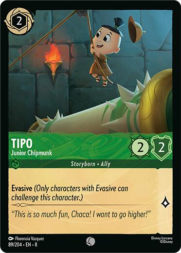 Tipo - Junior Chipmunk (89/204) [Reign of Jafar] | Tabernacle Games