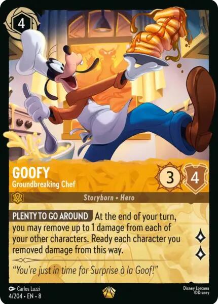 Goofy - Groundbreaking Chef (4/204) [Reign of Jafar] | Tabernacle Games