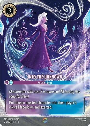 Into the Unknown - Enchanted (213/204) [Reign of Jafar] | Tabernacle Games