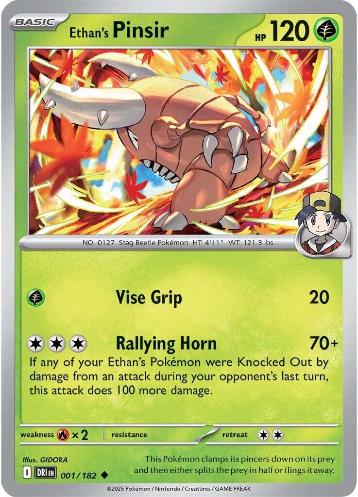Ethan's Pinsir (001/182) [Scarlet & Violet: Destined Rivals] | Tabernacle Games