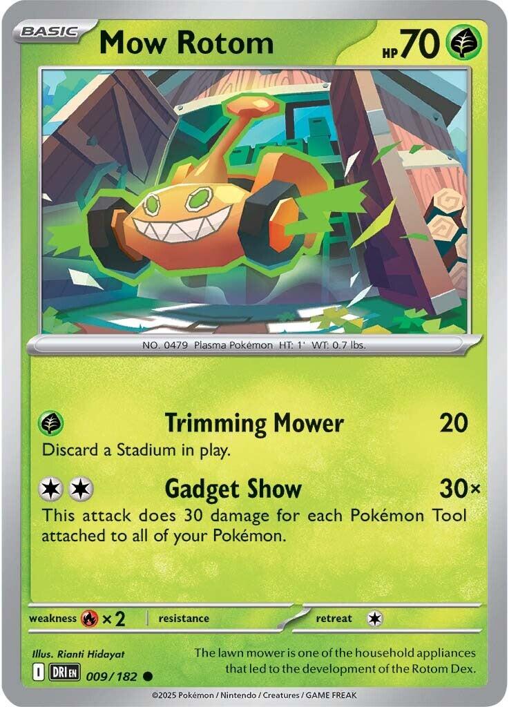 Mow Rotom (009/182) [Scarlet & Violet: Destined Rivals] | Tabernacle Games