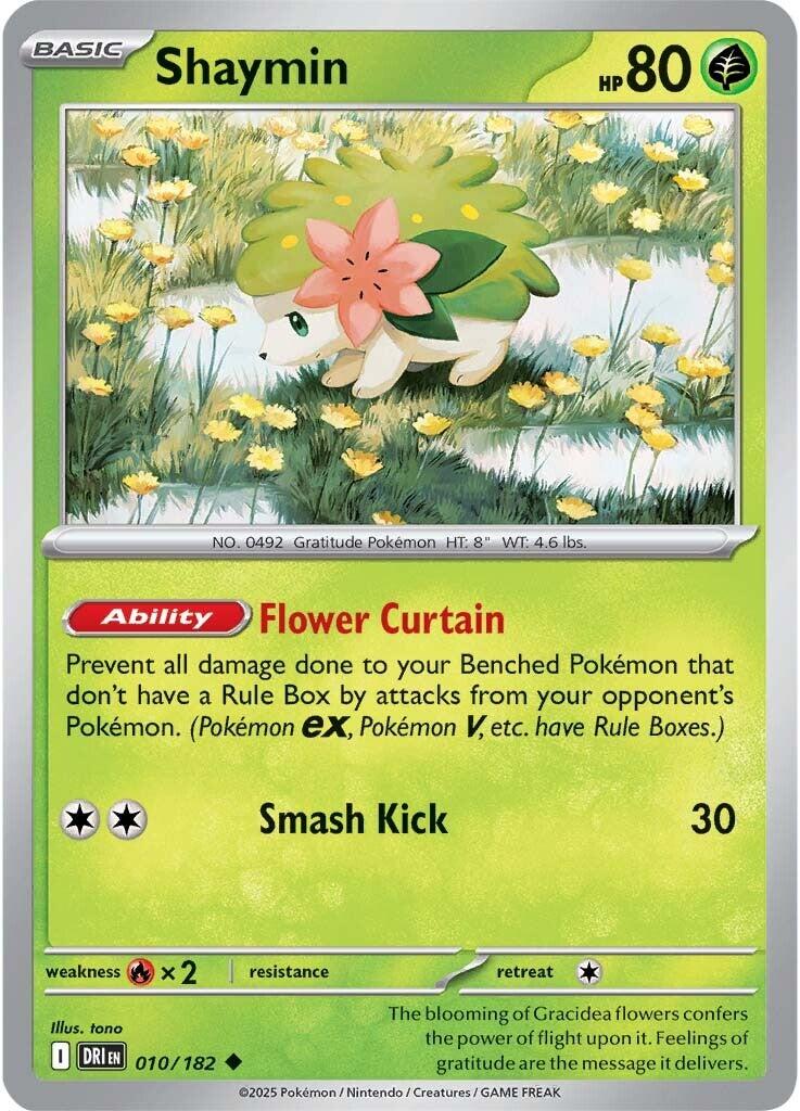 Shaymin (010/182) [Scarlet & Violet: Destined Rivals] | Tabernacle Games
