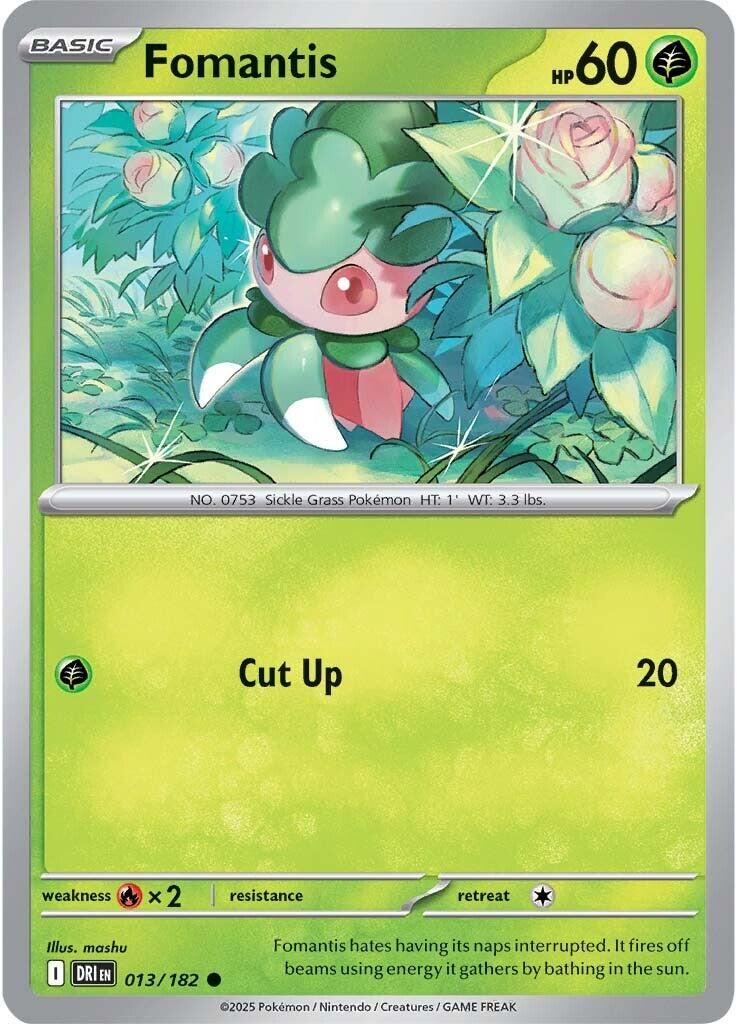Fomantis (013/182) [Scarlet & Violet: Destined Rivals] | Tabernacle Games