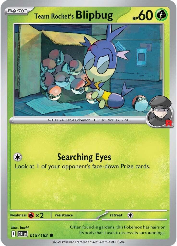 Team Rocket's Blipbug (015/182) [Scarlet & Violet: Destined Rivals] | Tabernacle Games