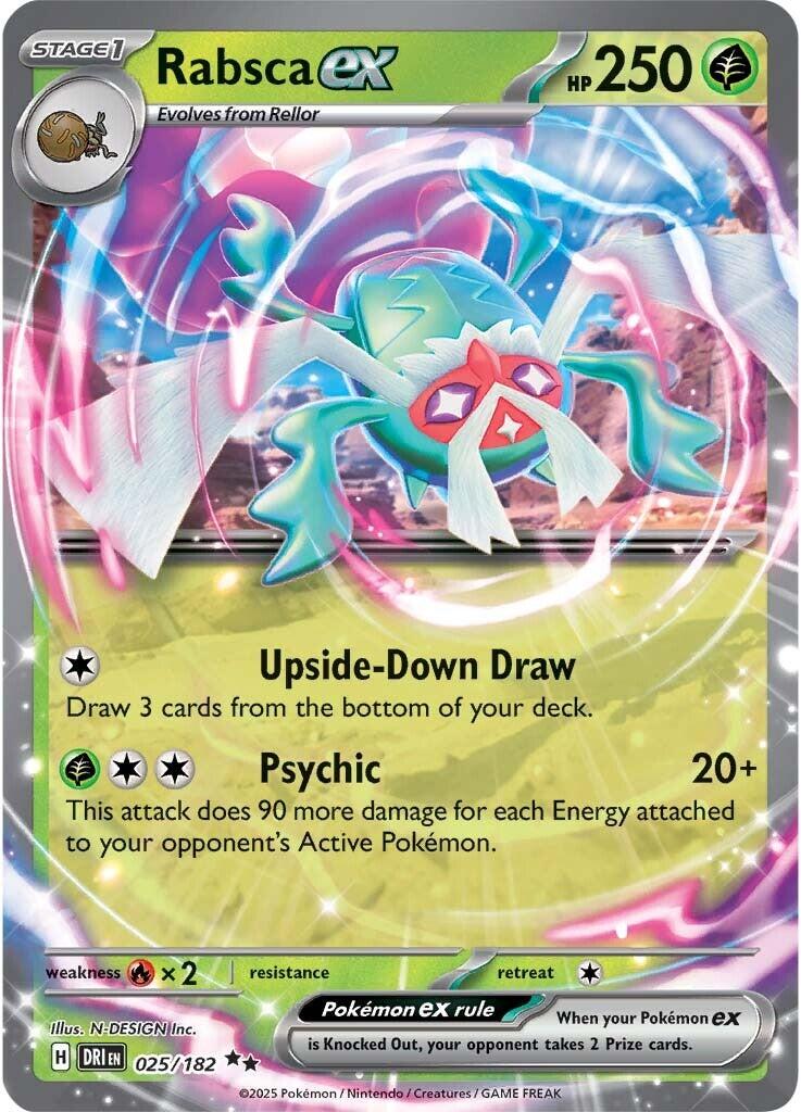 Rabsca ex (025/182) [Scarlet & Violet: Destined Rivals] | Tabernacle Games