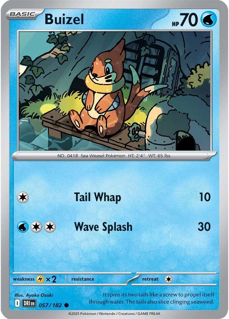Buizel (057/182) [Scarlet & Violet: Destined Rivals] | Tabernacle Games