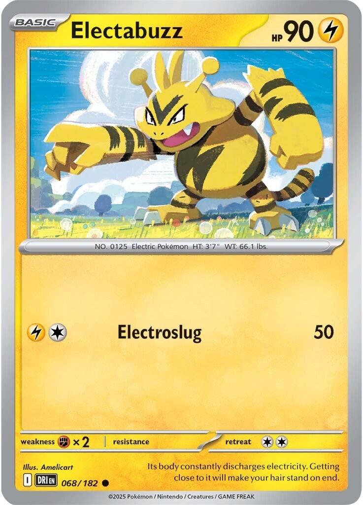 Electabuzz (068/182) [Scarlet & Violet: Destined Rivals] | Tabernacle Games