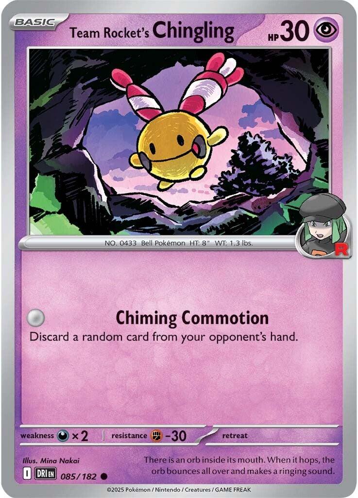 Team Rocket's Chingling (085/182) [Scarlet & Violet: Destined Rivals] | Tabernacle Games