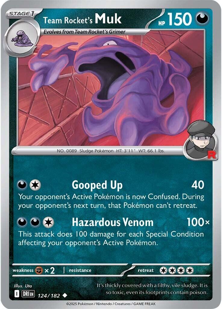 Team Rocket's Muk (124/182) [Scarlet & Violet: Destined Rivals] | Tabernacle Games
