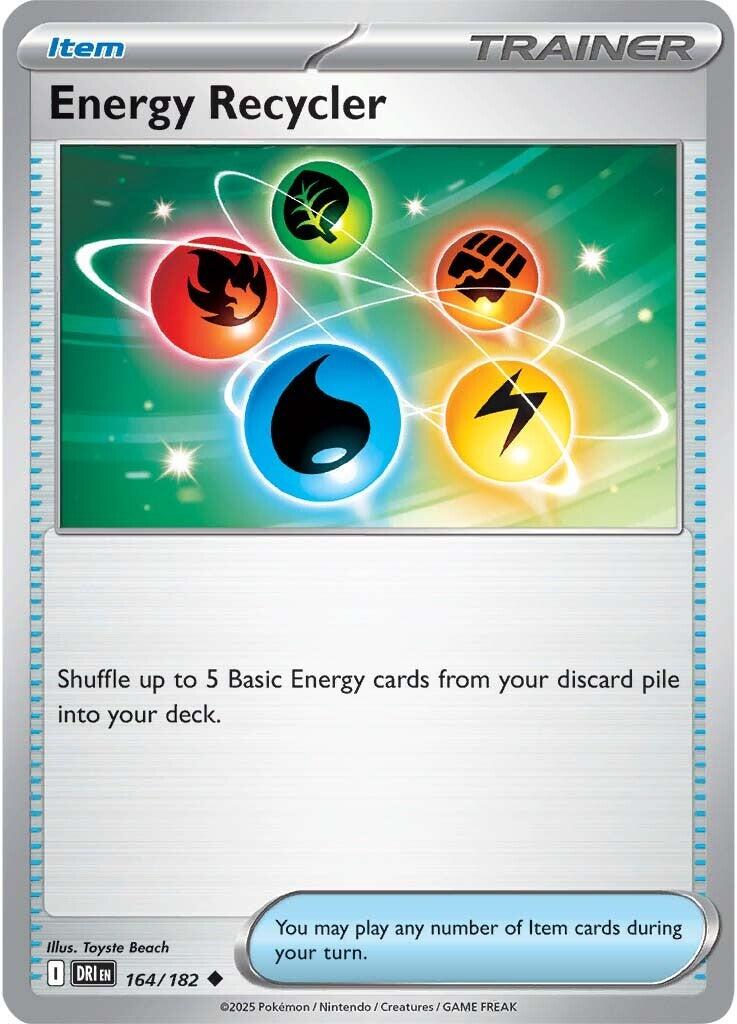 Energy Recycler (164/182) [Scarlet & Violet: Destined Rivals] | Tabernacle Games