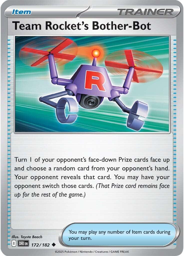 Team Rocket's Bother-Bot (172/182) [Scarlet & Violet: Destined Rivals] | Tabernacle Games