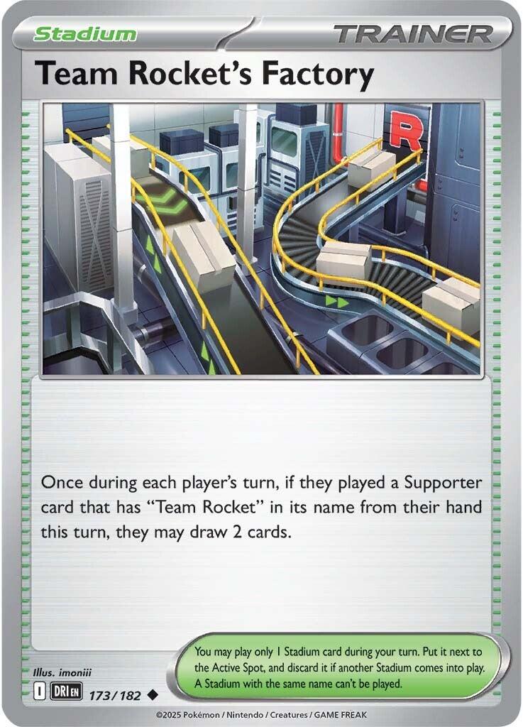 Team Rocket's Factory (173/182) [Scarlet & Violet: Destined Rivals] | Tabernacle Games