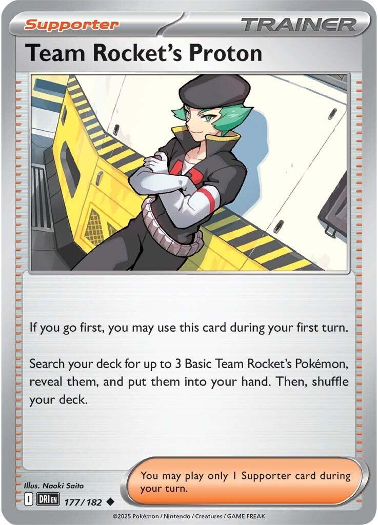 Team Rocket's Proton (177/182) [Scarlet & Violet: Destined Rivals] | Tabernacle Games