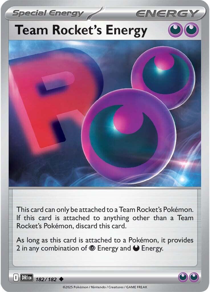 Team Rocket's Energy (182/182) [Scarlet & Violet: Destined Rivals] | Tabernacle Games