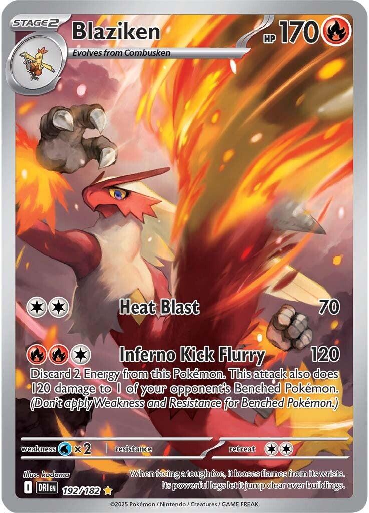 Blaziken (192/182) [Scarlet & Violet: Destined Rivals] | Tabernacle Games