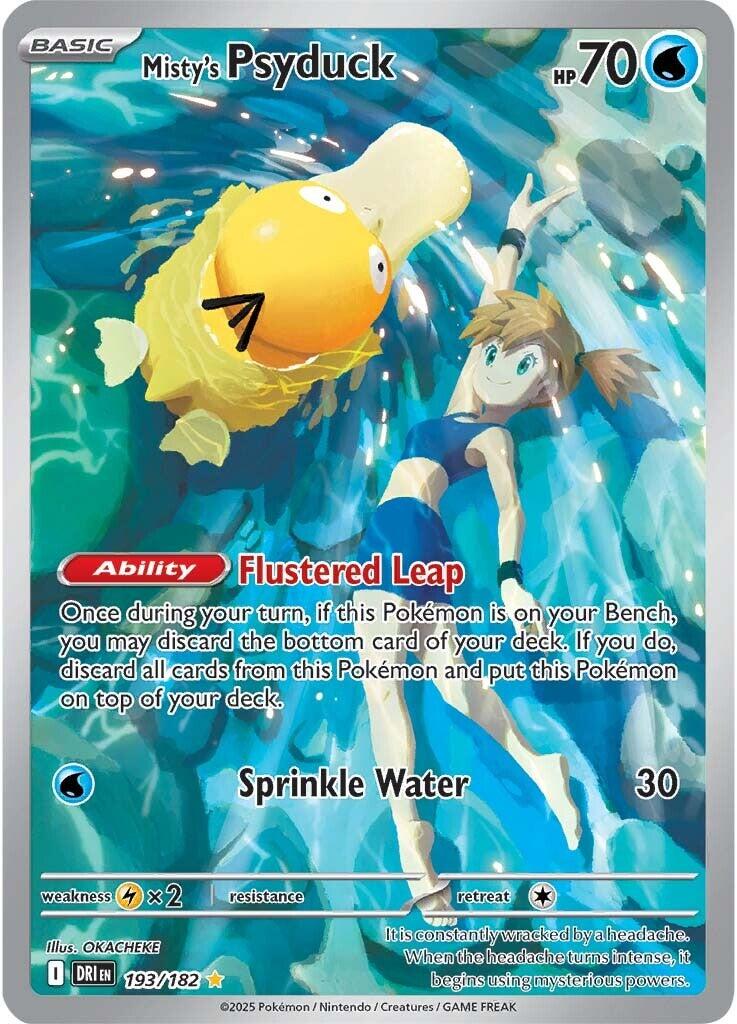 Misty's Psyduck (193/182) [Scarlet & Violet: Destined Rivals] | Tabernacle Games