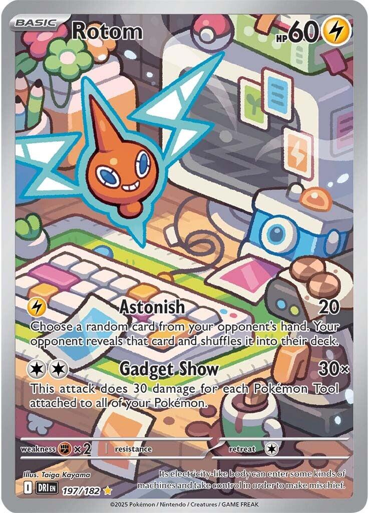 Rotom (197/182) [Scarlet & Violet: Destined Rivals] | Tabernacle Games