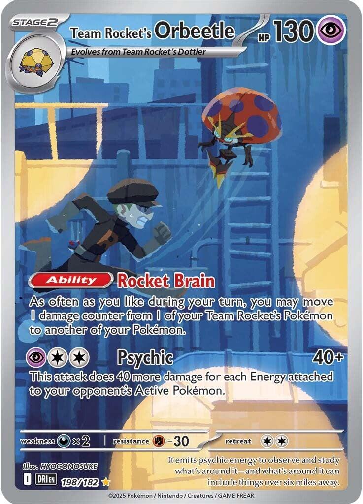 Team Rocket's Orbeetle (198/182) [Scarlet & Violet: Destined Rivals] | Tabernacle Games