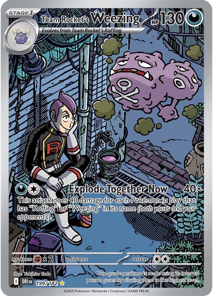 Team Rocket's Weezing (199/182) [Scarlet & Violet: Destined Rivals] | Tabernacle Games