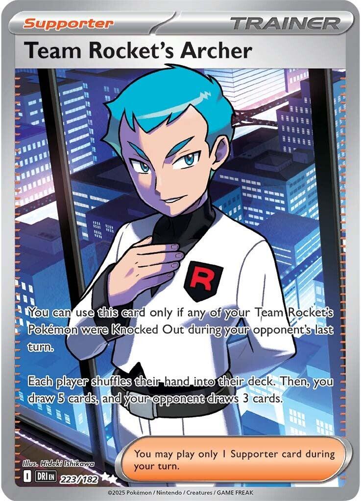 Team Rocket's Archer (223/182) [Scarlet & Violet: Destined Rivals] | Tabernacle Games