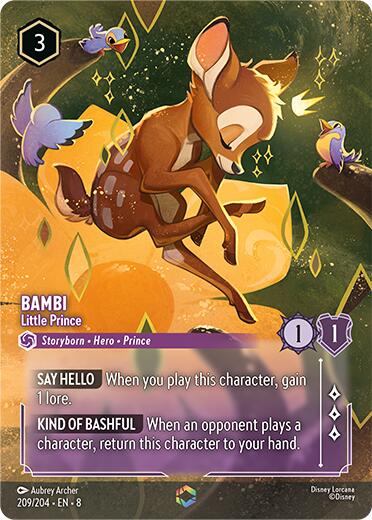 Bambi - Little Prince (Enchanted) (209/204) [Reign of Jafar] | Tabernacle Games