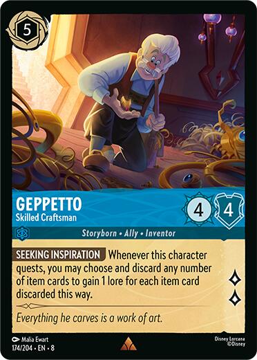 Geppetto – Skilled Craftsman (174/204) [Reign of Jafar] | Tabernacle Games
