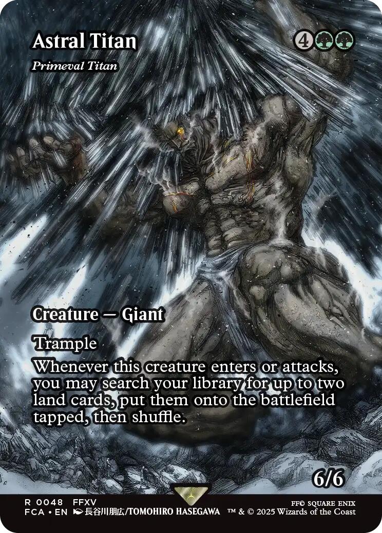 Astral Tiran - Primeval Titan (Showcase) [FINAL FANTASY : Through the Ages] | Tabernacle Games