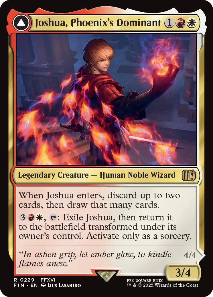 Joshua, Phoenix's Dominant [FINAL FANTASY] | Tabernacle Games
